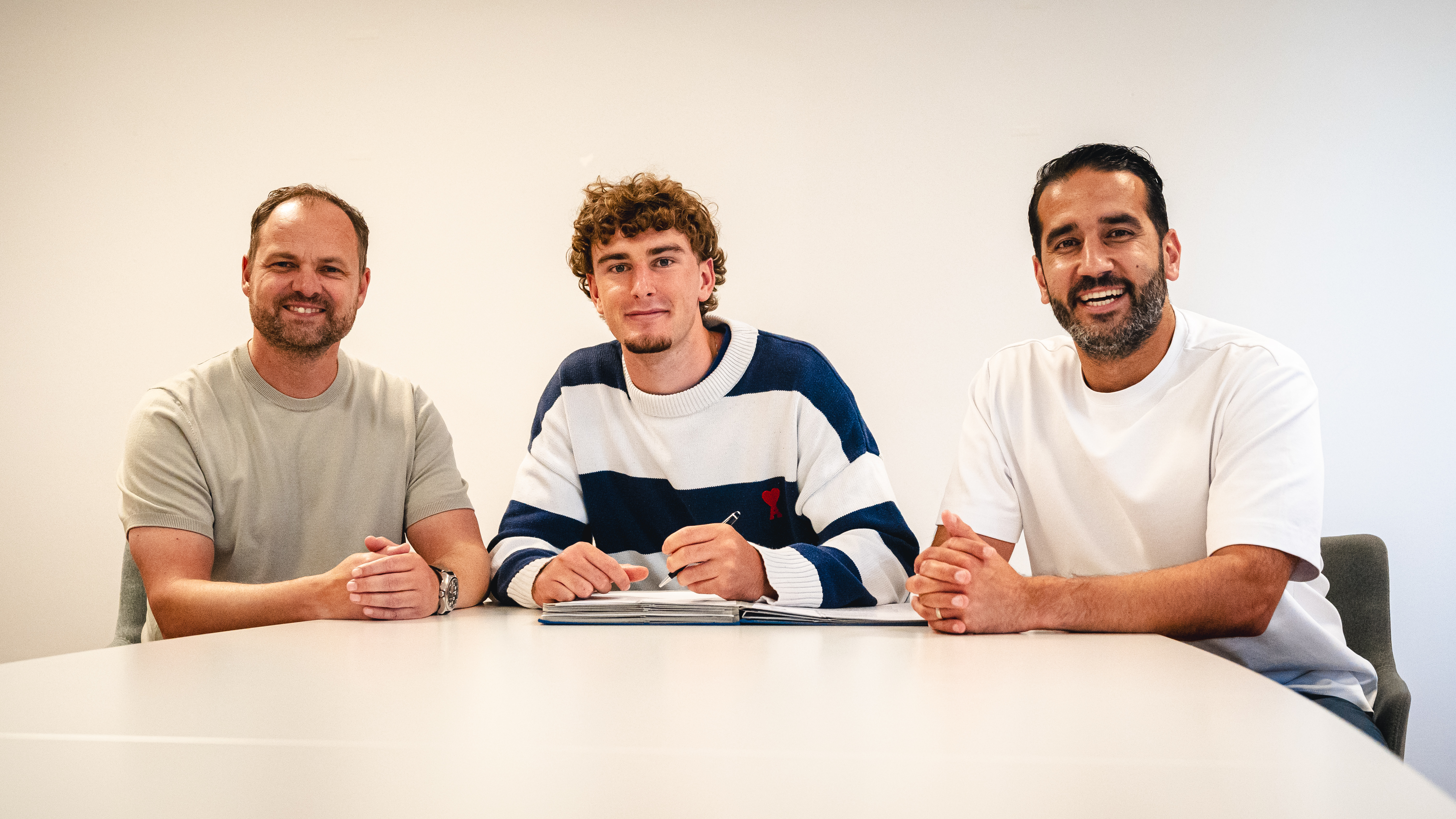 Björn Müller, Yannick Müller und Sasan Gouhari.