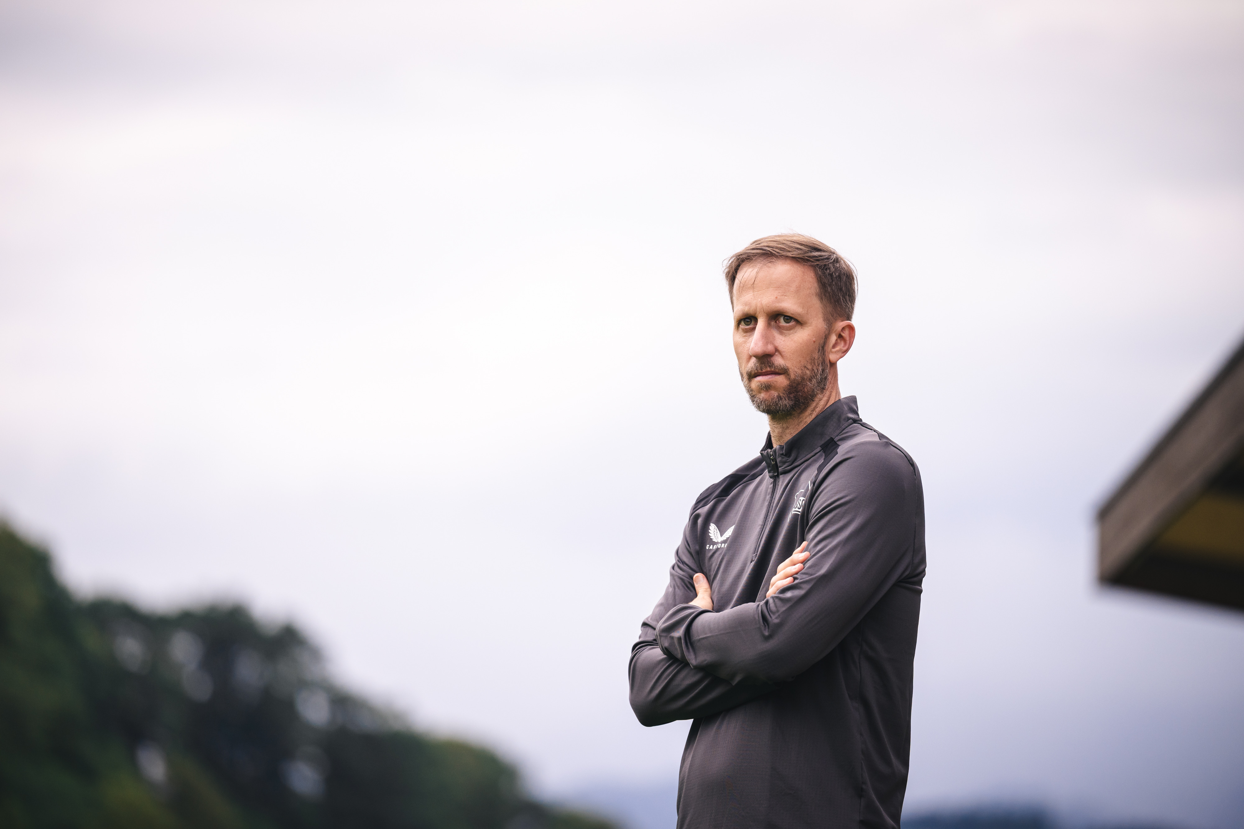 Andreas Schumacher auf dem Trainingsplatz in Kitzbühel.