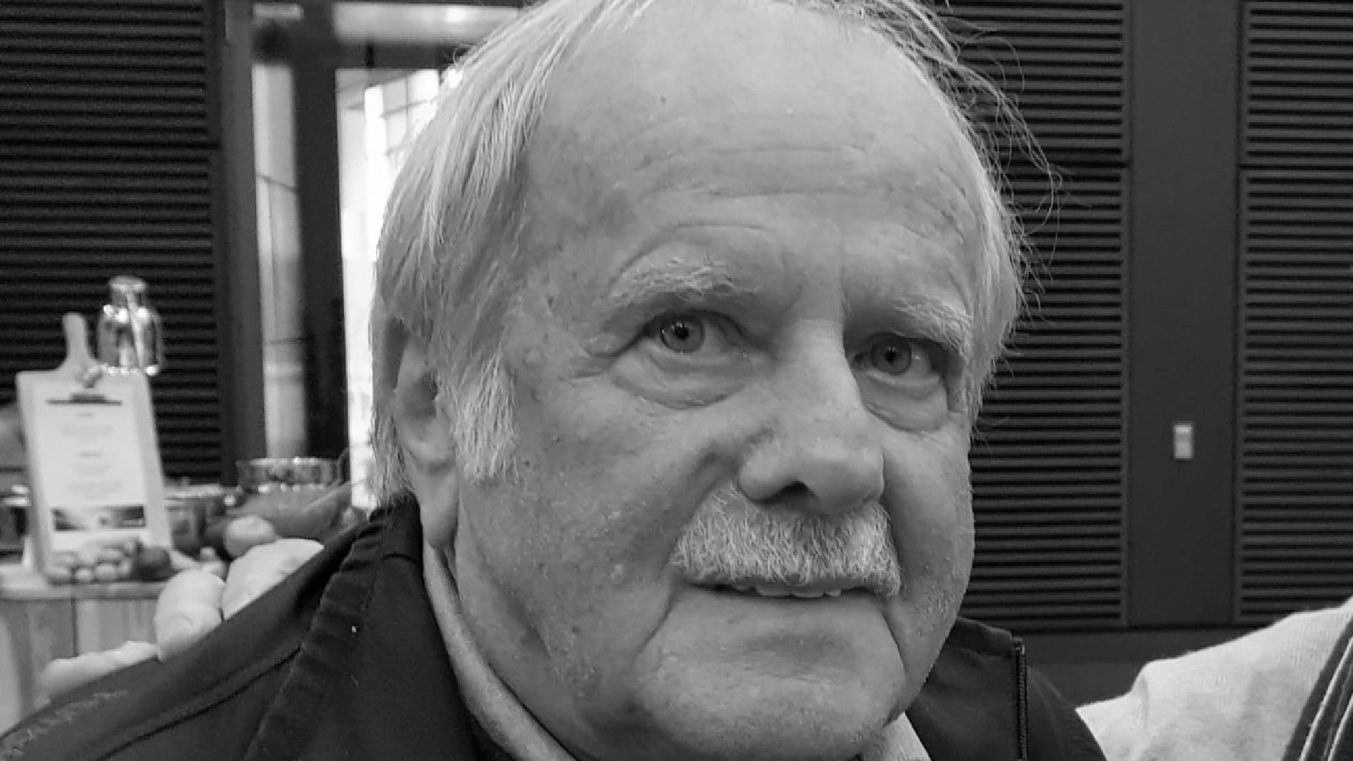 Holger Brück in Schwarz-Weiß.
