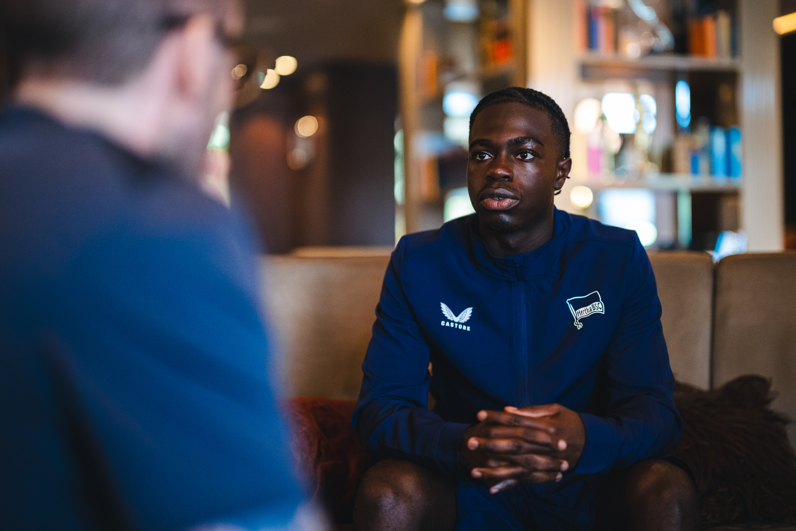 Boris Mamuzah Lum im Interview im Teamhotel in Kitzbühel.