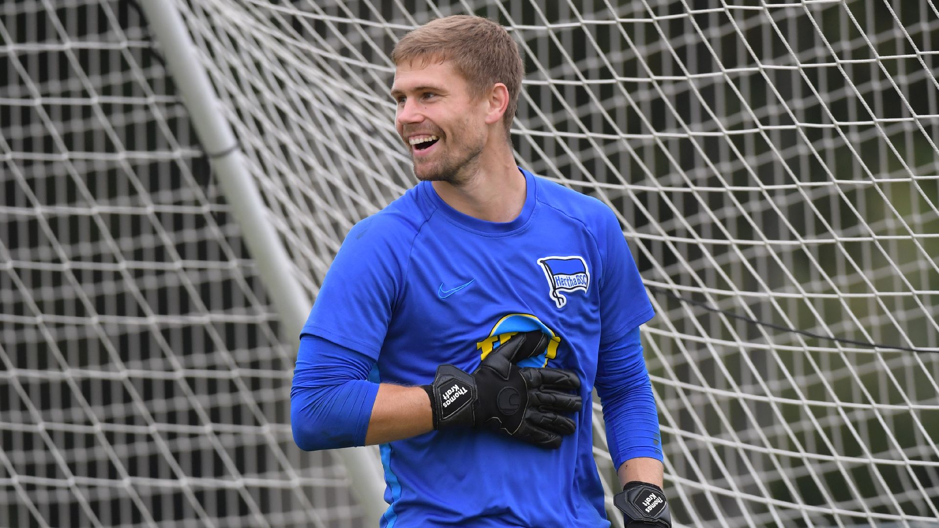 Thomas Kraft beim Training.