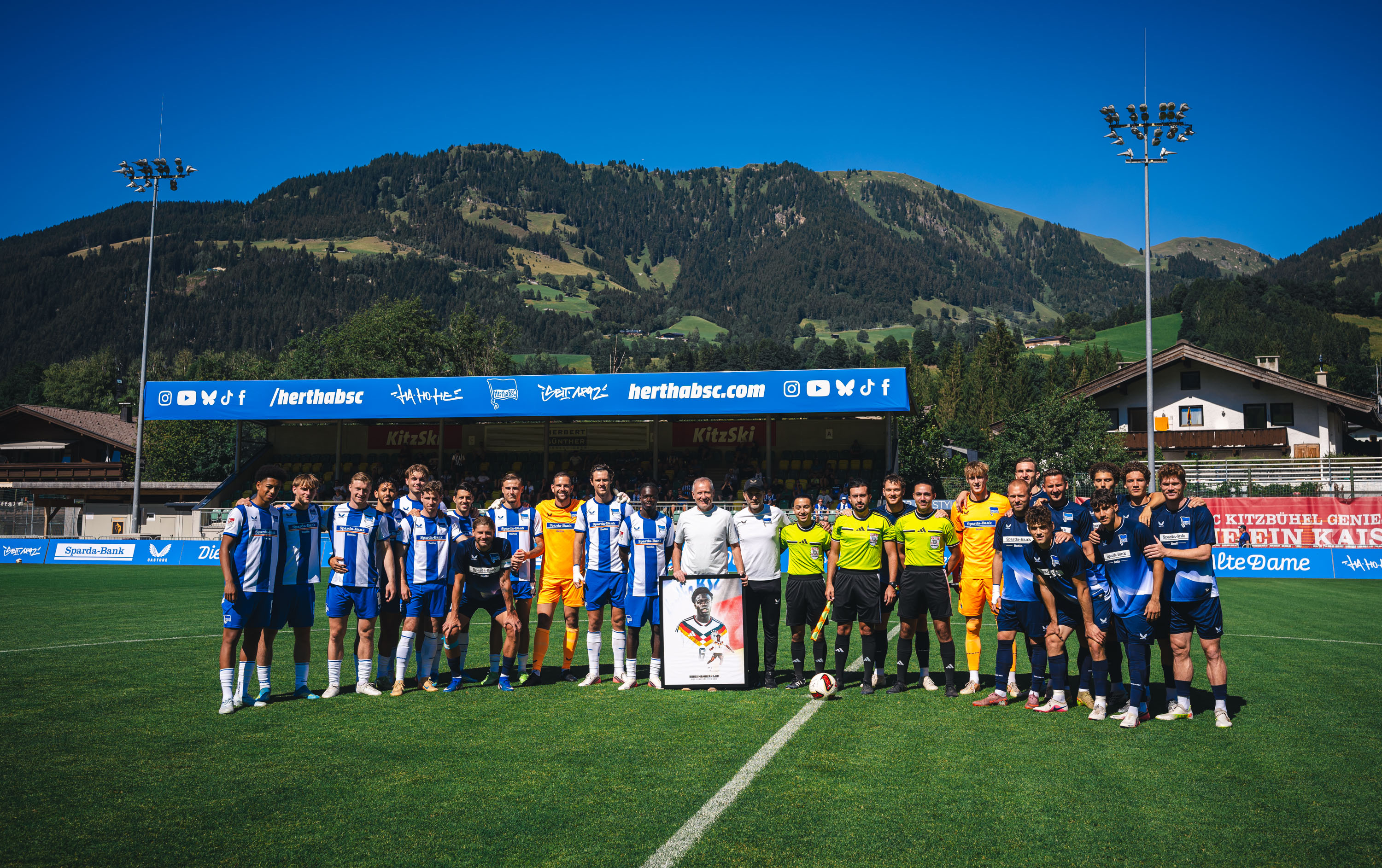 Interne Testspielszene.