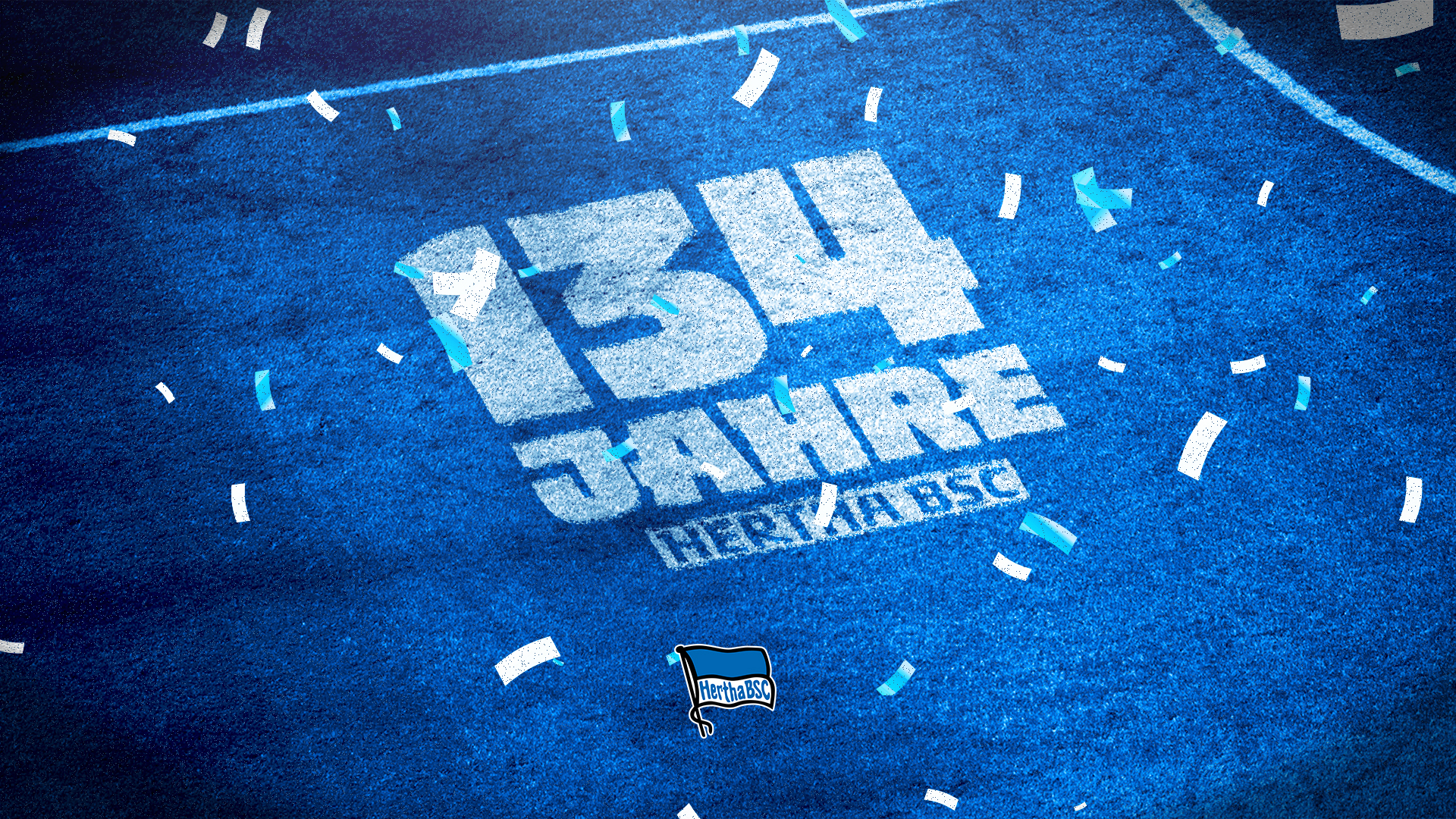 Die Grafik zum 134. Vereinsgeburtstag.