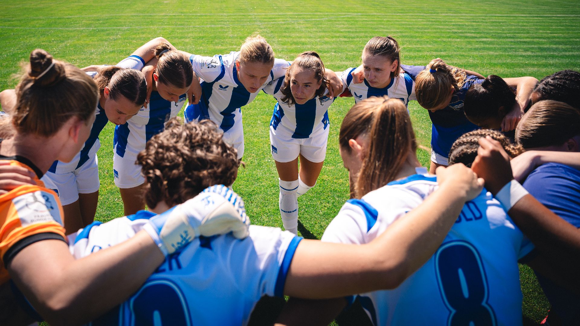Manschaftskreis der 1. Frauen von Hertha BSC