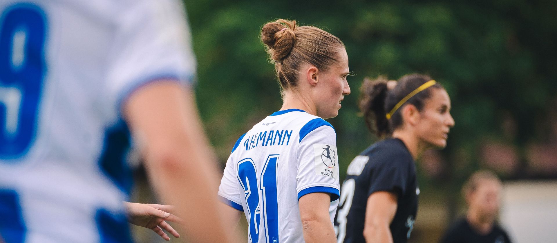 Herthanerinnen im Test gegen Viktoria Berlin