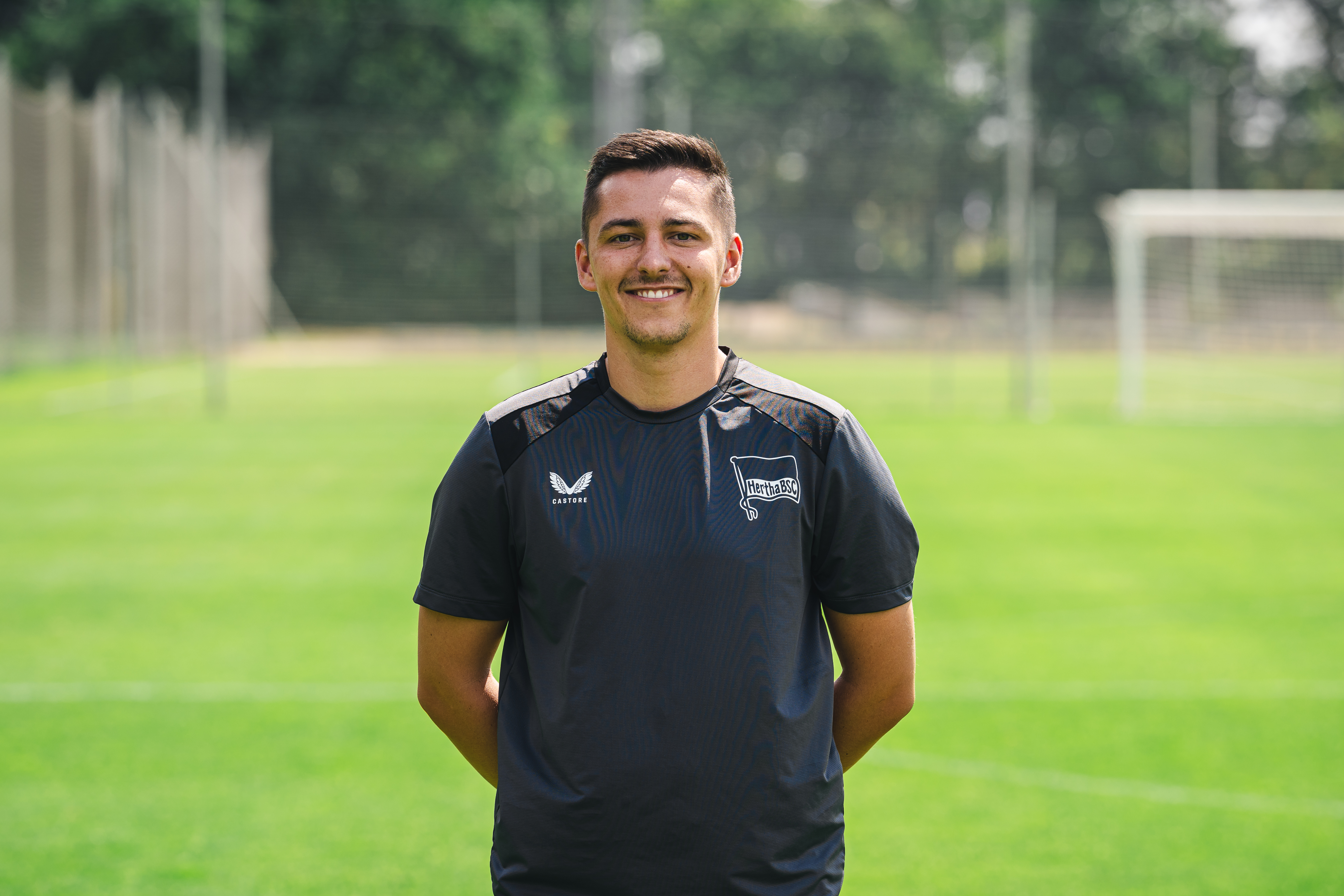 Maximilian Fürst auf dem Trainingsplatz.