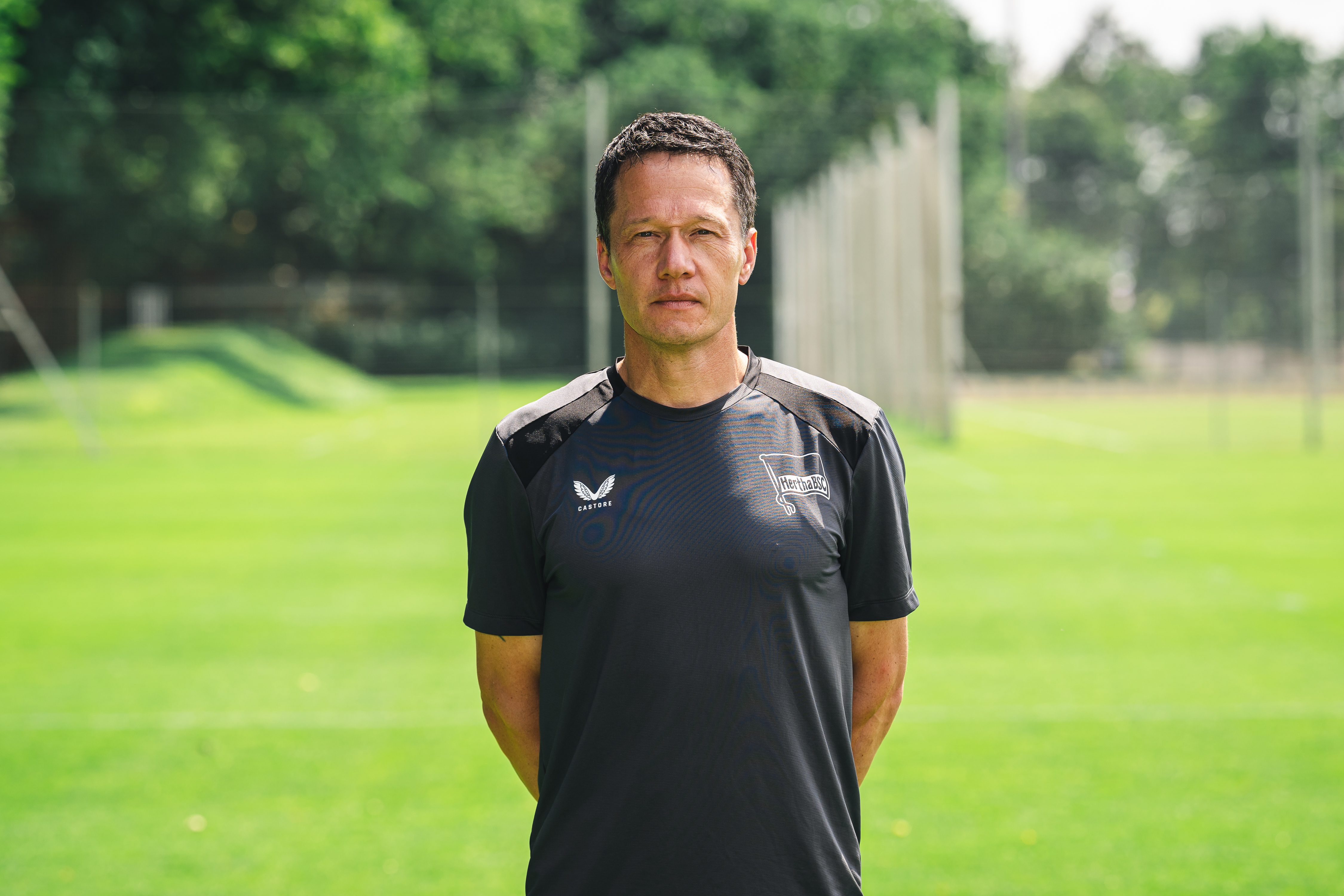 Henrik Kuchno auf dem Trainingsplatz.