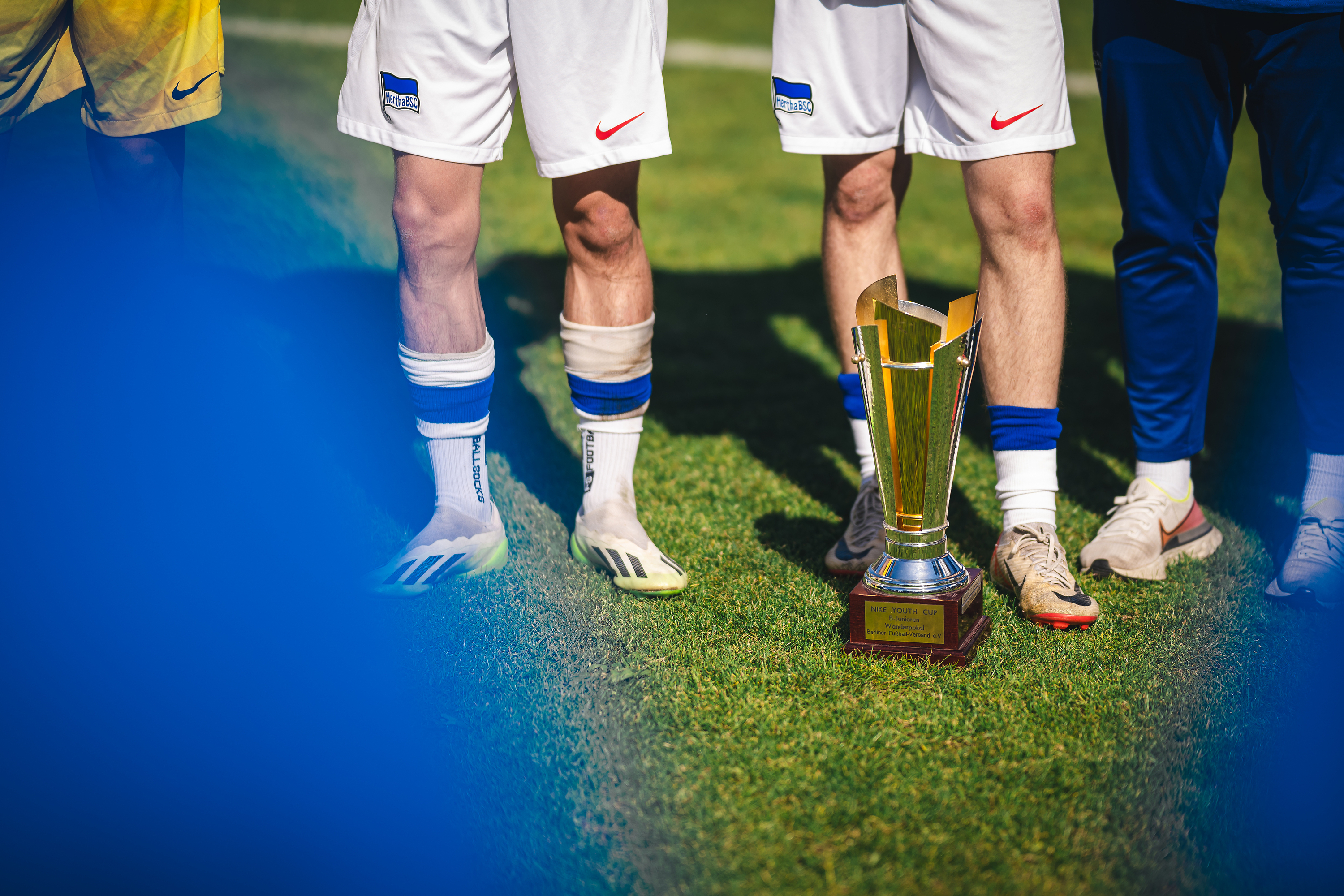 Der Nike-Youth-Cup auf Rasen.