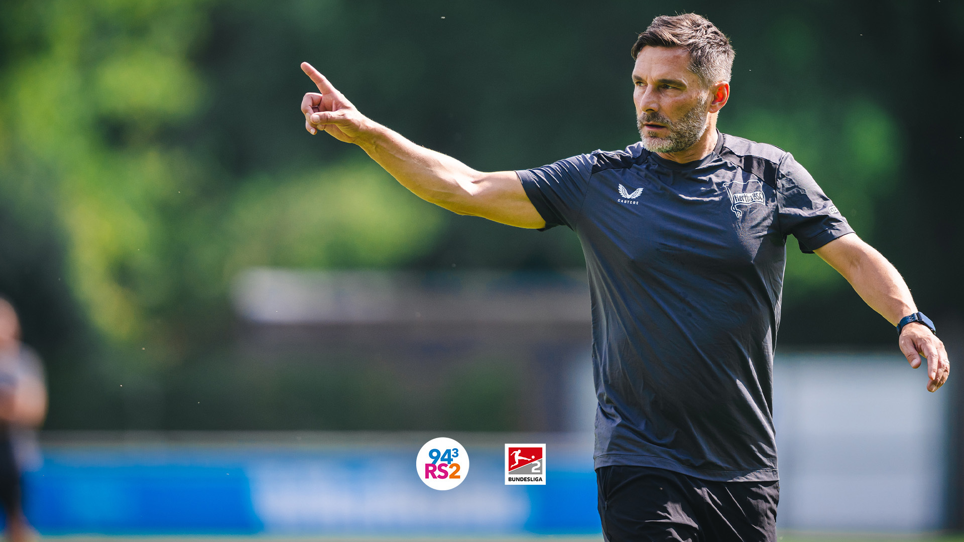 Stefan Leitl auf dem Trainingsplatz.
