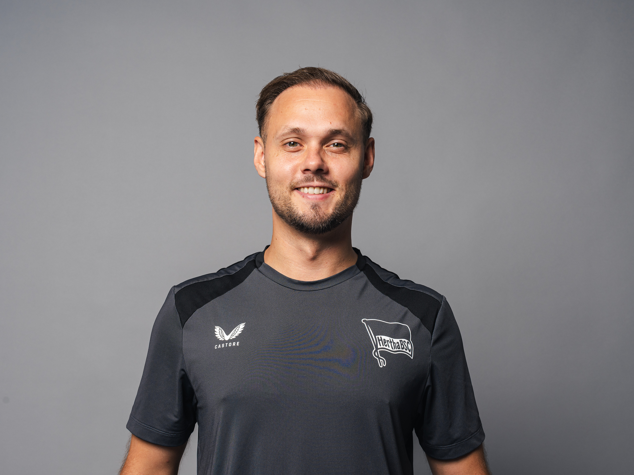 Fynn-Cedric Souza Bach auf dem Trainingsplatz.