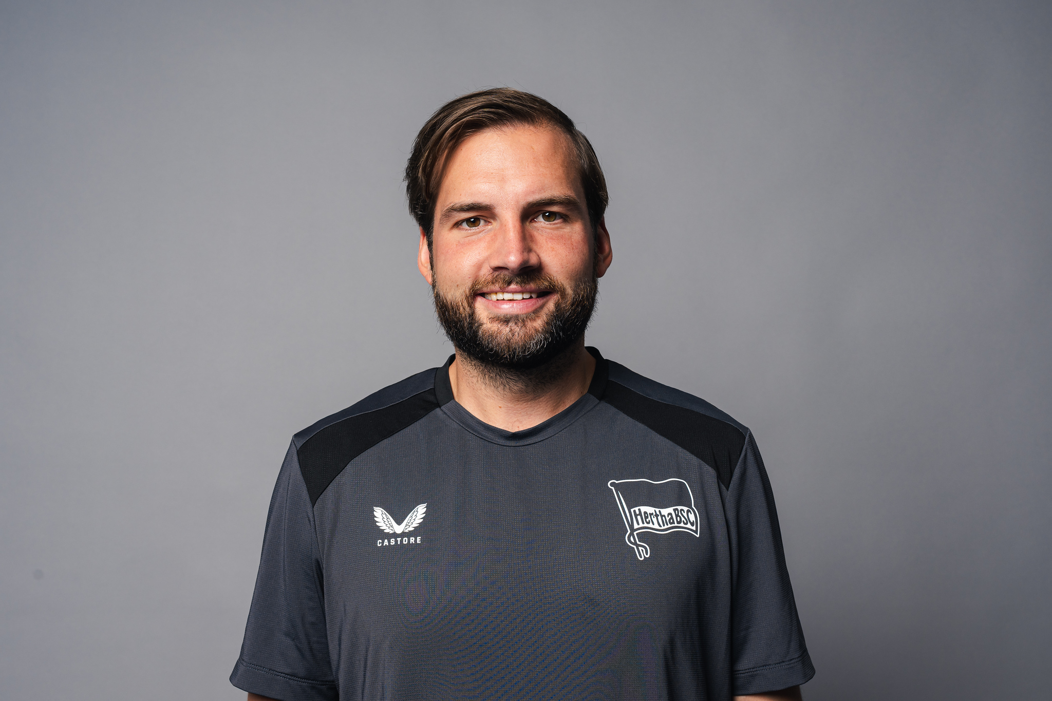 Ole Marschall auf dem Trainingsplatz.