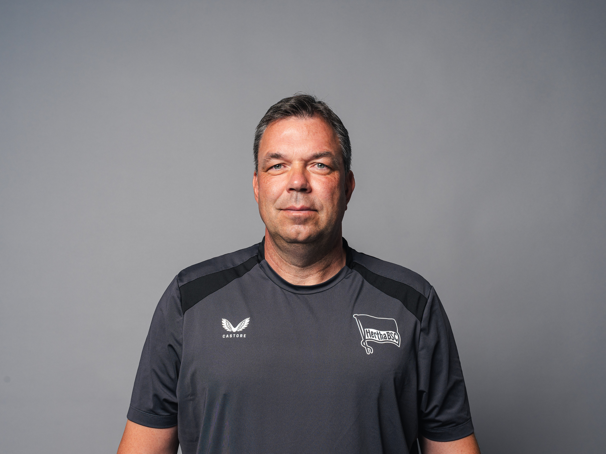 Andreas Menger auf dem Trainingsplatz.
