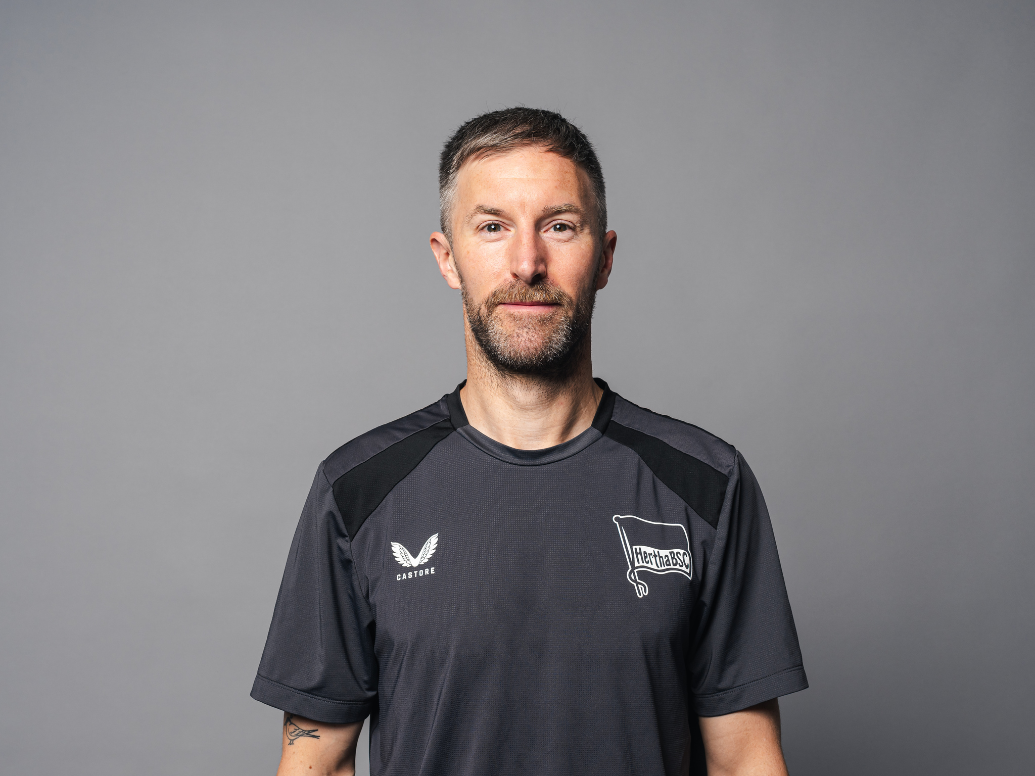 Hendrik Vieth auf dem Trainingsplatz.