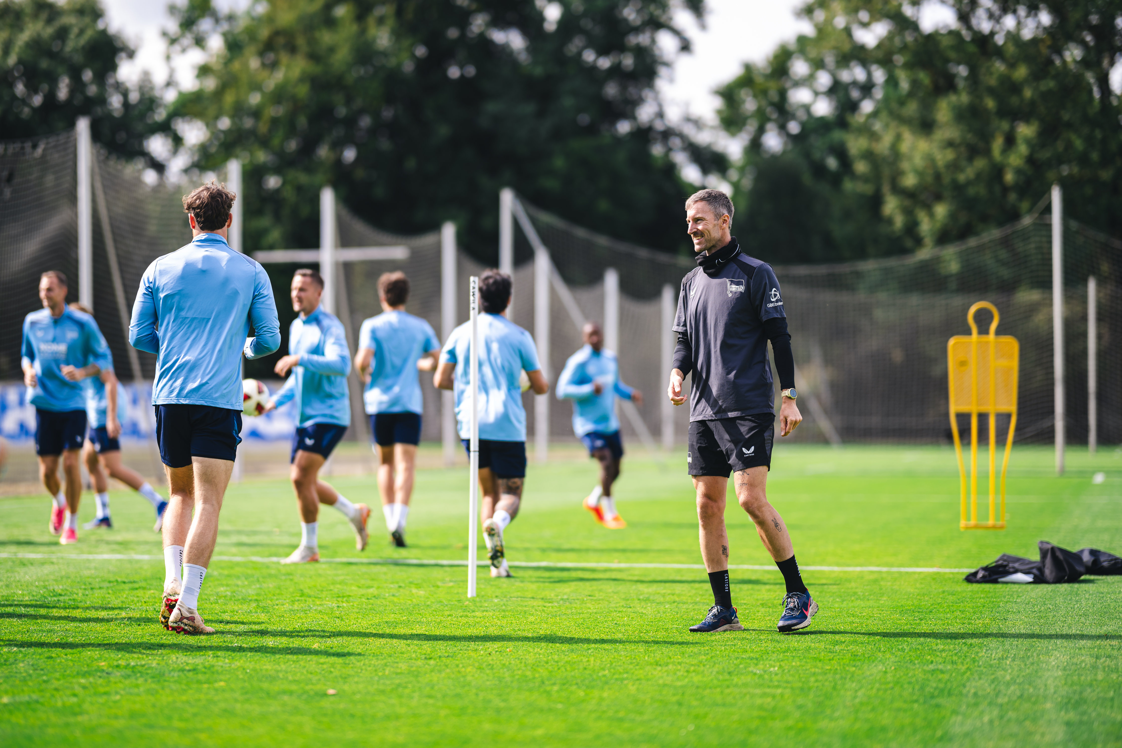 Hendrik Vieth beim Training unserer Profis.