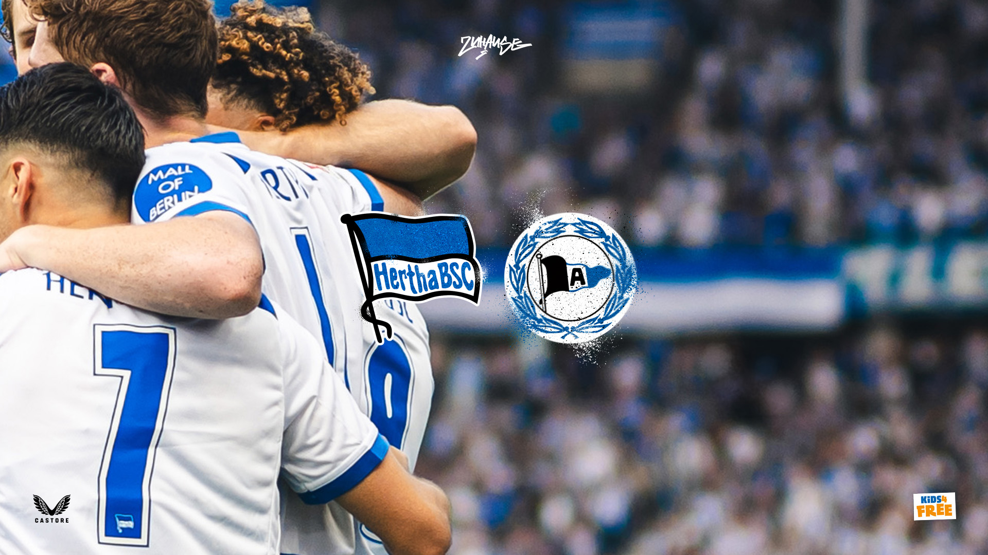 Die Ticketgrafik für das Heimspiel gegen Bielefeld.