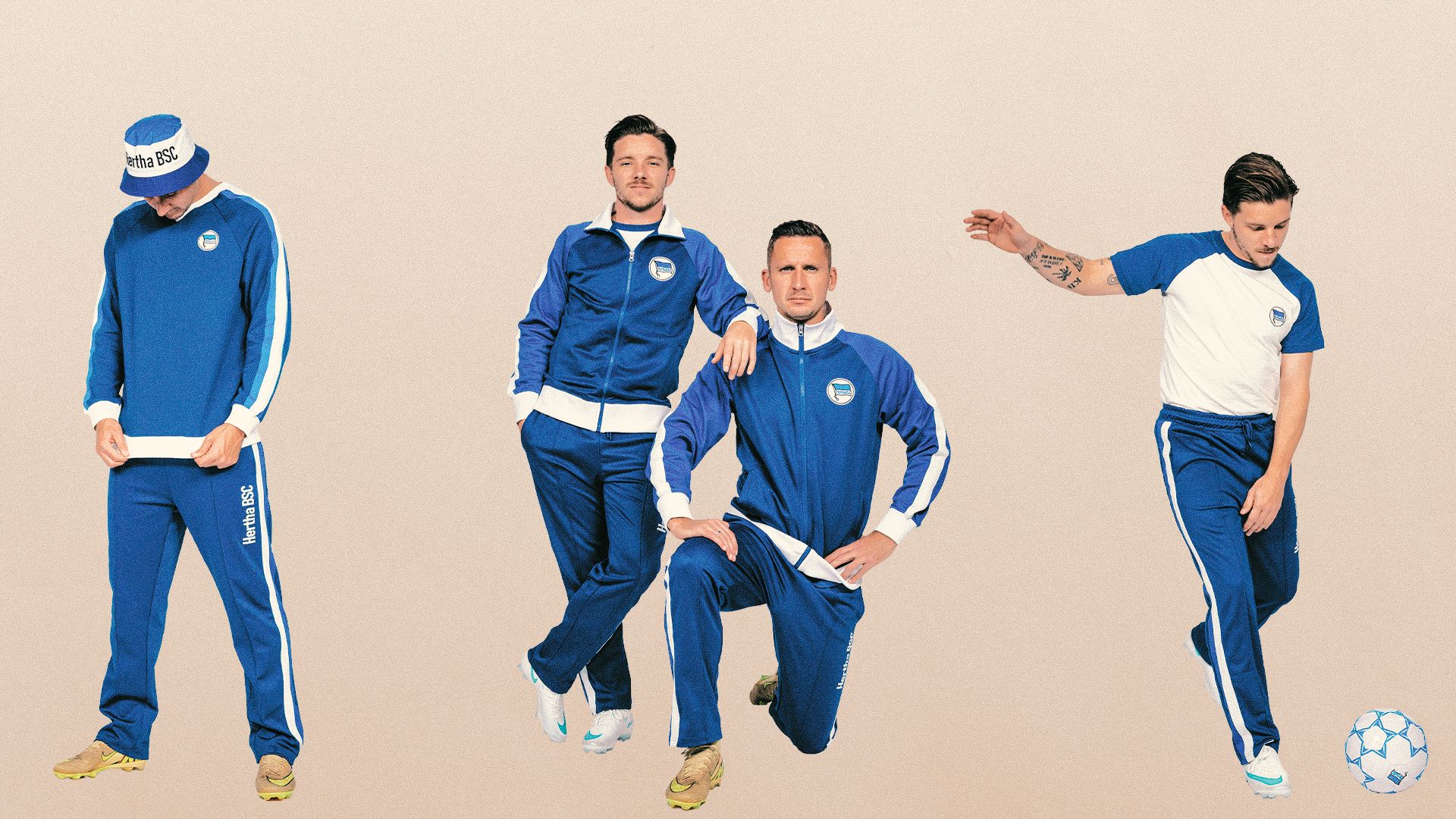 Paul Seguin und Mads Pedersen in der Vintage-Kollektion.