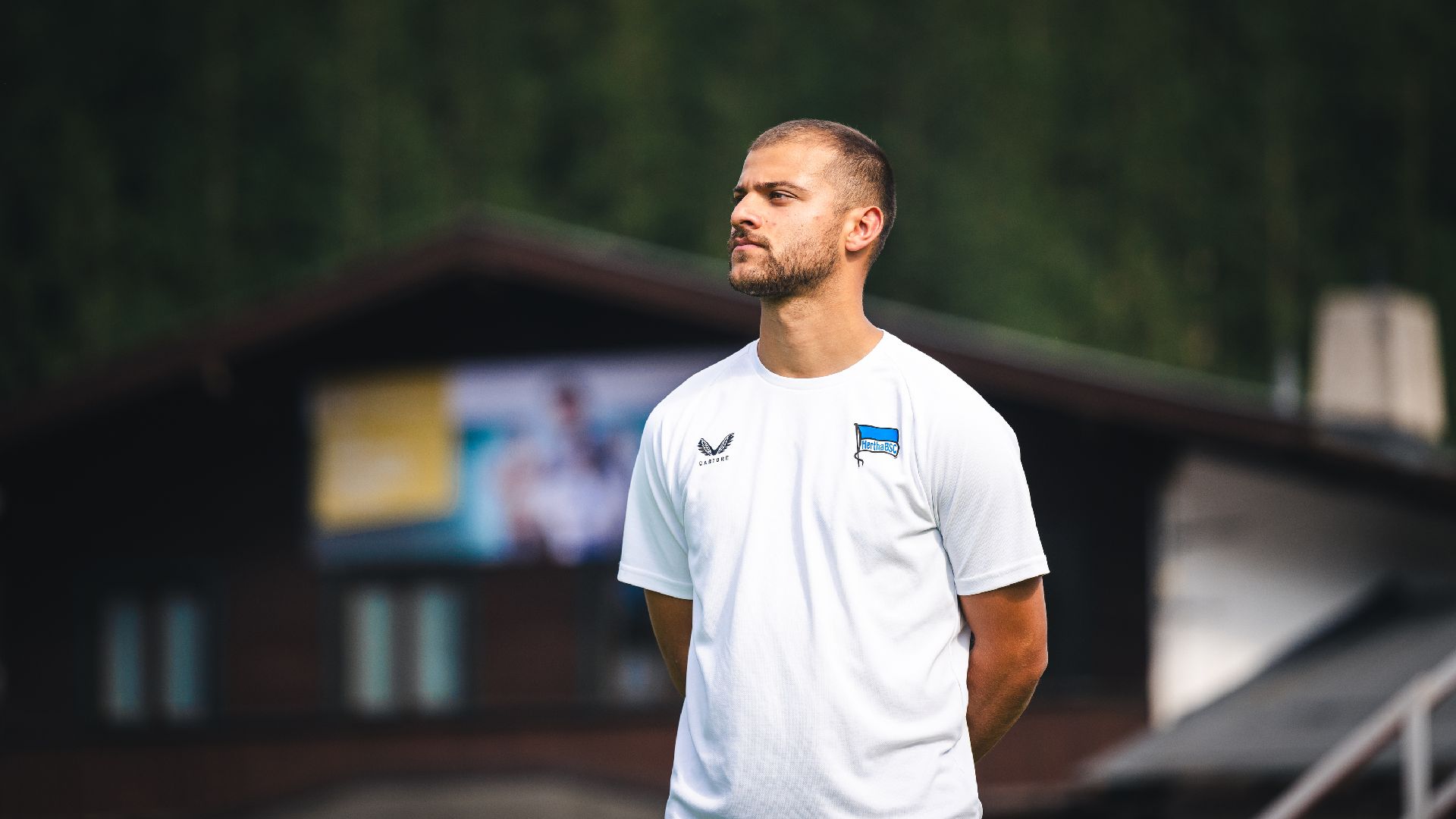 Gabriel Bratić im Trainingslager in Kitzbühel.