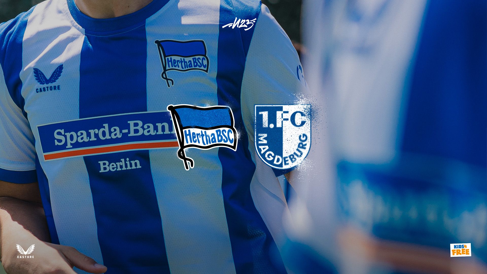 Die Ticketgrafik für das U23-Heimspiel gegen den 1. FC Magdeburg.